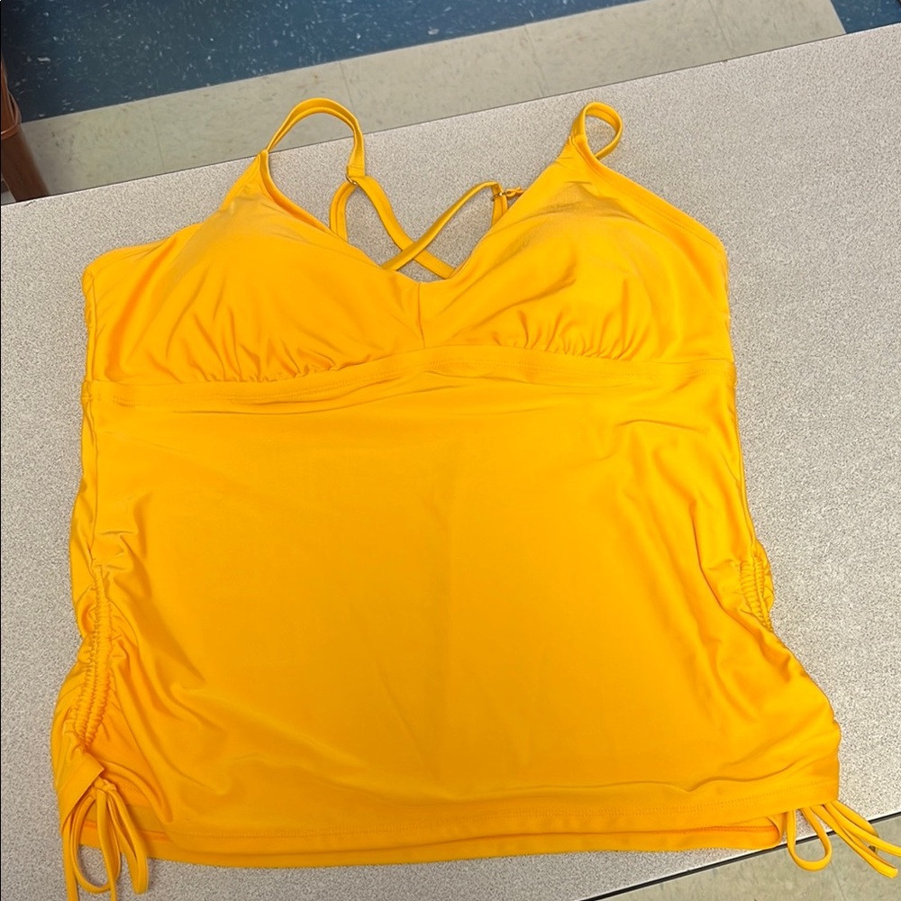 Golden Yellow tankini